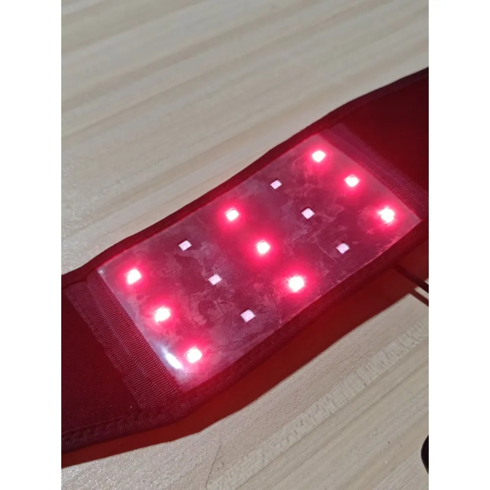 

Medical Grade Red Light Neck Wrap - 660nm 850nm LED for Fibromyalgia Pain & Collagen Production