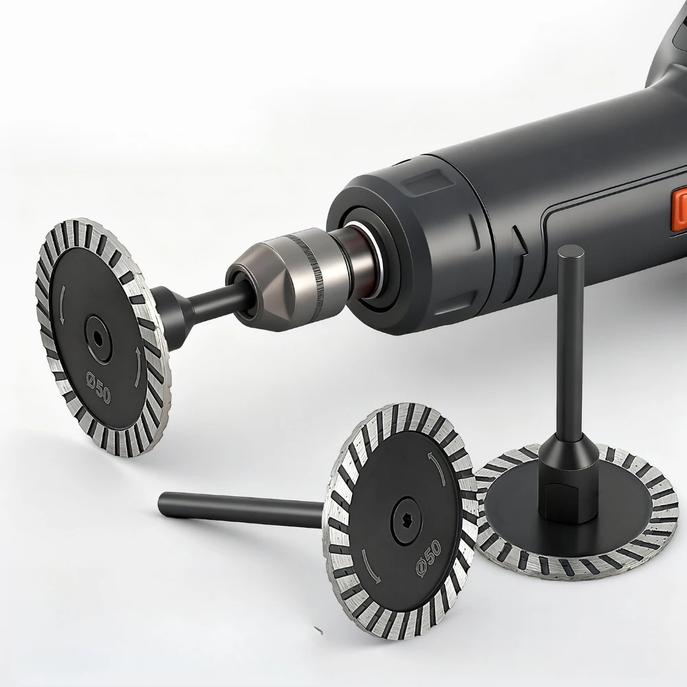 6mm Shank Circular Saw Blade Sanding Disc Grinding Wheel Wood Metal Stone Cutting Discs With Mandrel Rotary Power Tools