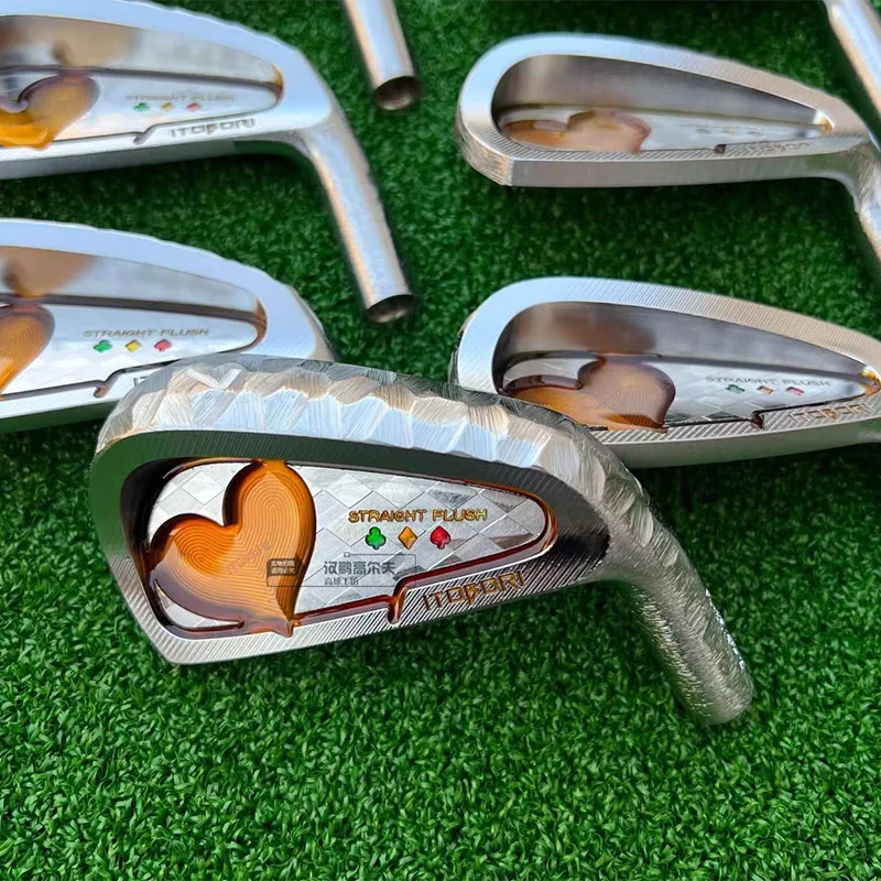 New Itobori Golf Club Itobori Poker Golf Forged Irons Set #4-#P(7pcs) Orange Itobori Irons