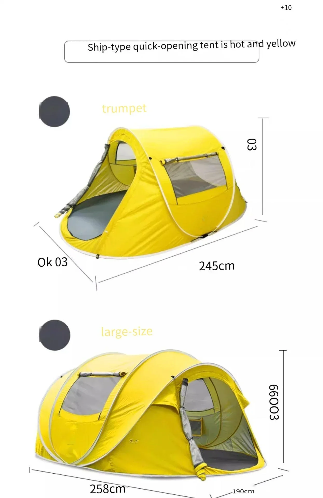 Hot sale Middle East Saudi Arabia Desert Tent Pop up camping outdoor tent waterproof Desert tent