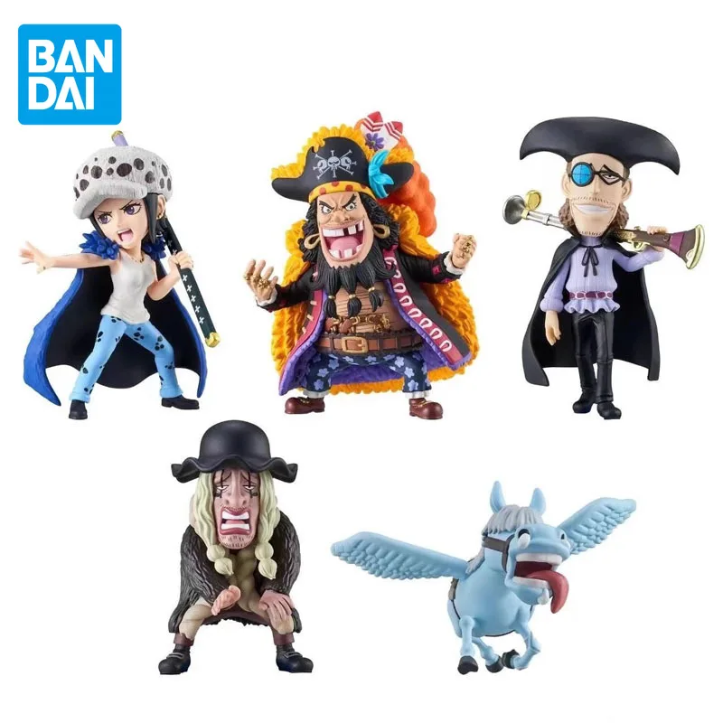 

BANDAI Original One Piece WCF Anime Figure Trafalgar Law Blackbeard Pirates Action Figure Toys For Boys Girls Kids Gift Model