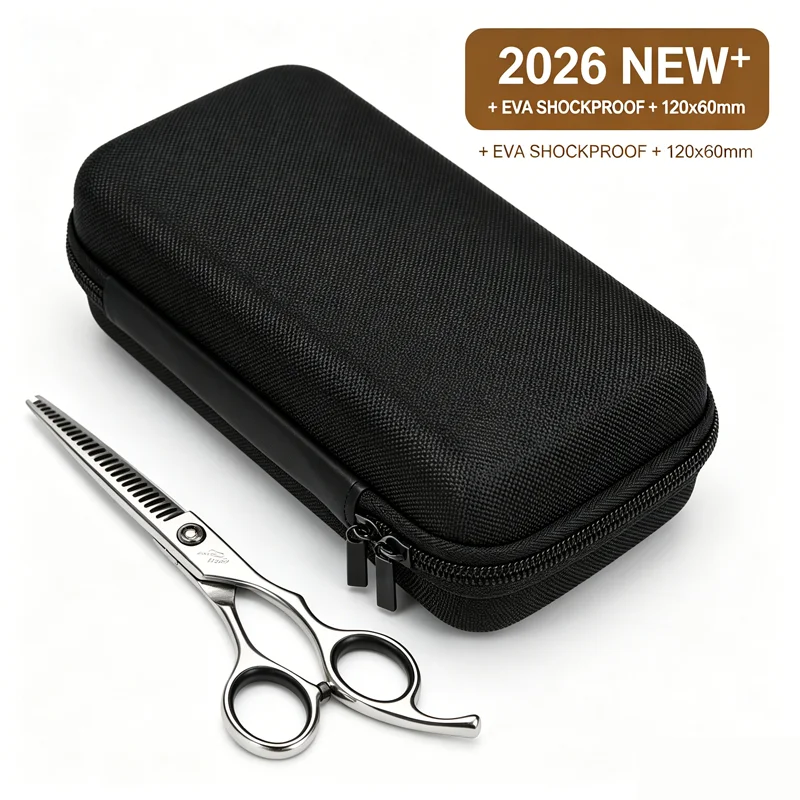 Bolsa de Ferramentas Universal para Cabeleireiro 2026, Caixa de Armazenamento EVA à Prova de Choque para Acessórios de Máquina de Cortar Cabelo Elétrica, Gadgets Digitais