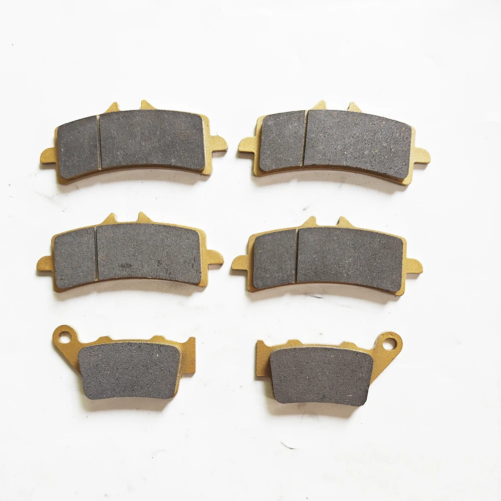 Front & Rear Brake Pads For BMW S1000RR HP4 KTM Duke 690 890R TRIUMPH Daytona 675R  Street Triple RS RR Tiger 1200 GT 2022-2023