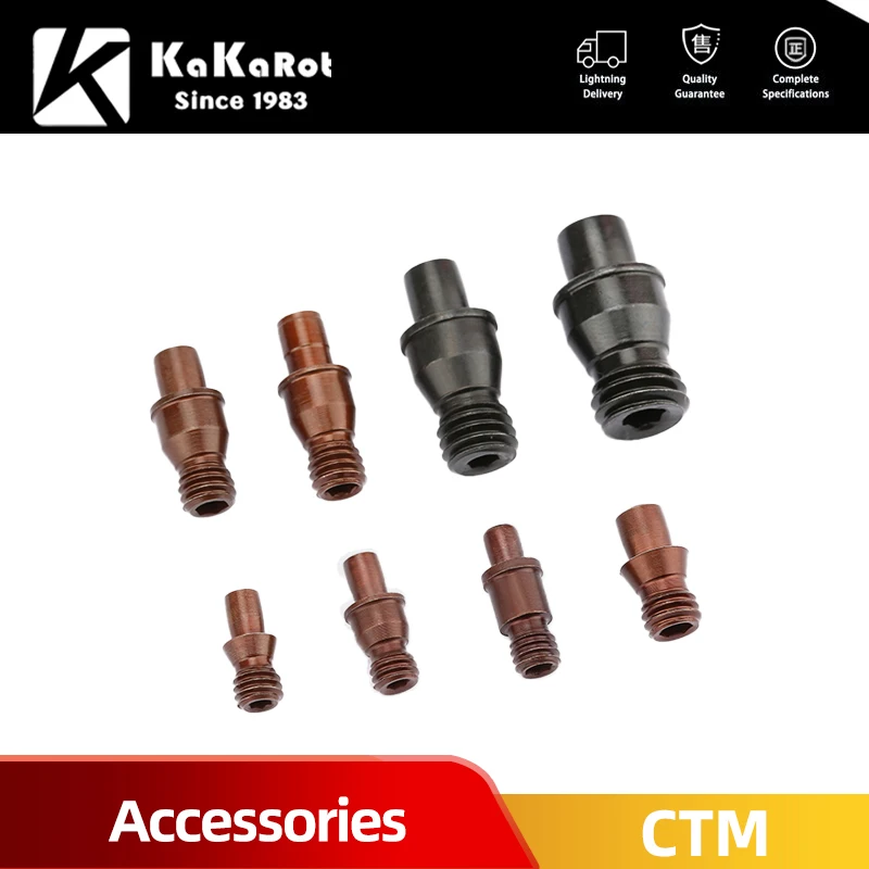 

KaKarot 10PCS Turning Tool Lock Pin CTM510 CTM513 CTM515 CTM613 CTM617 CTM618 CTM619 CTM822 CTM1022 CNC lathe pins Screw Arbor