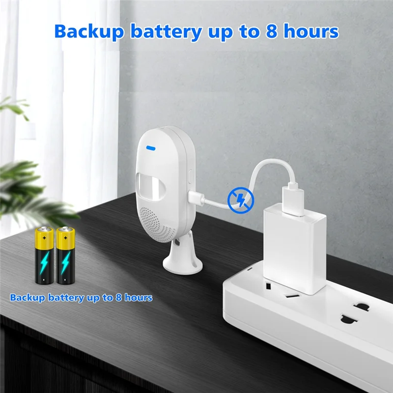 

N93R Graffiti Wifi Intelligent PIR Infrared Sports Sensor Indoor Anti -Theft App Wireless Human Mobile Detector