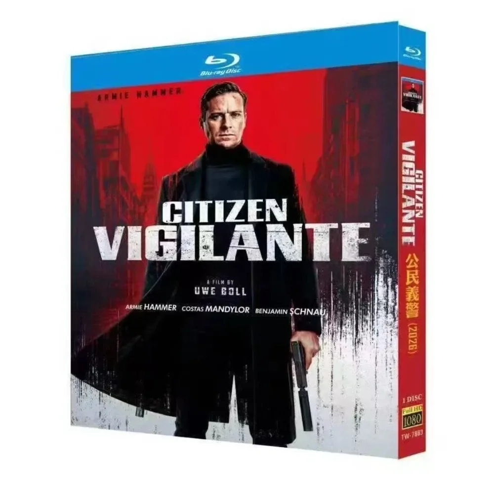 Citizen Vigilante (2026) BD Neu versiegelter Box-Set auf Lager Blu-ray Disc