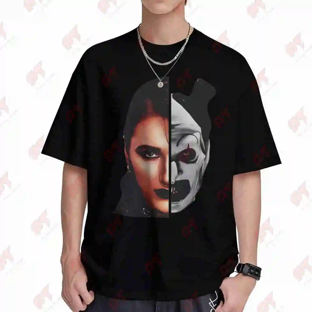 Rhea Ripley Terrifier Shirt Short Sleeve Tee 100% Cotton T-Shirt