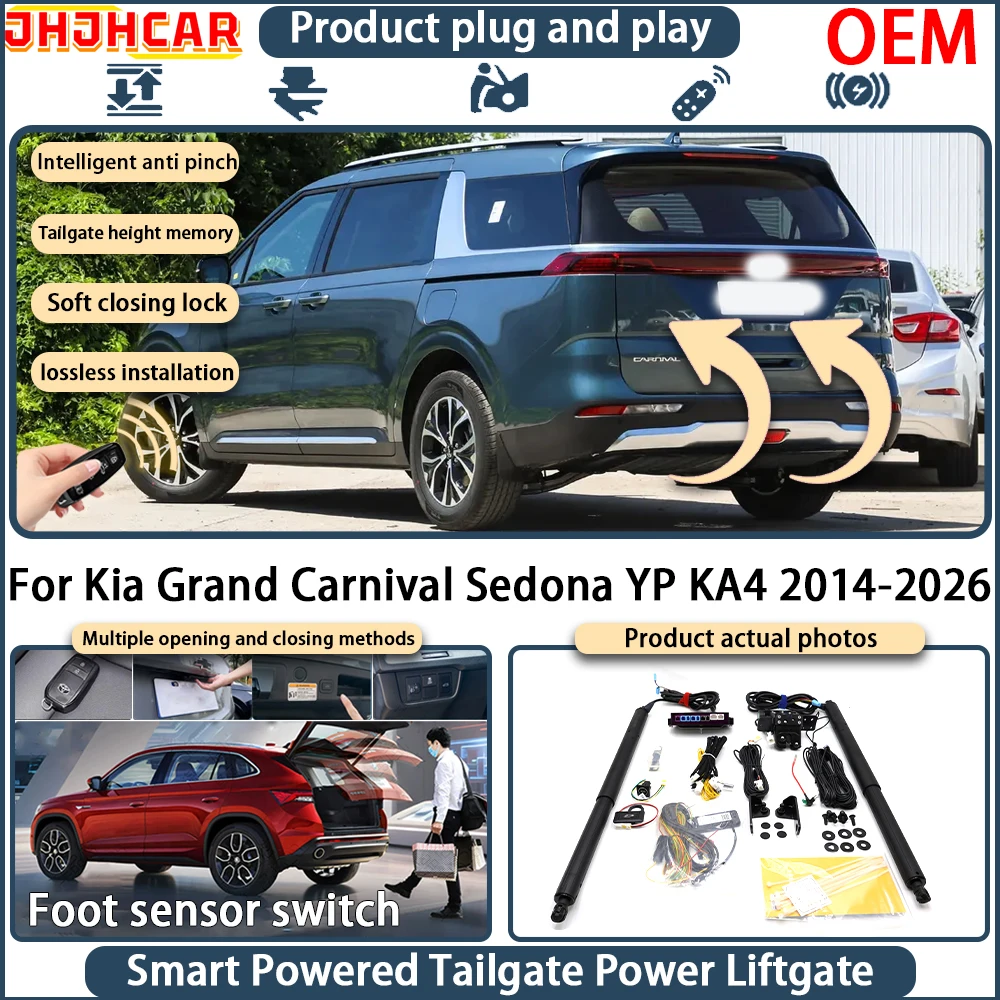OEM Smart Electric Powered Tailgate For Kia Grand Carnival Sedona YP KA4 2014-2026 Power Liftgate System Key Remote Control Kit