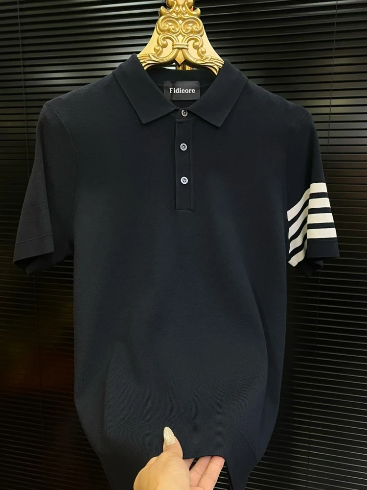 

Мужской вязаный свитер с отложным воротником 9550, новинка осенне-зимнего сезона, модный, универсальный, легкий, трендовый, стильный.