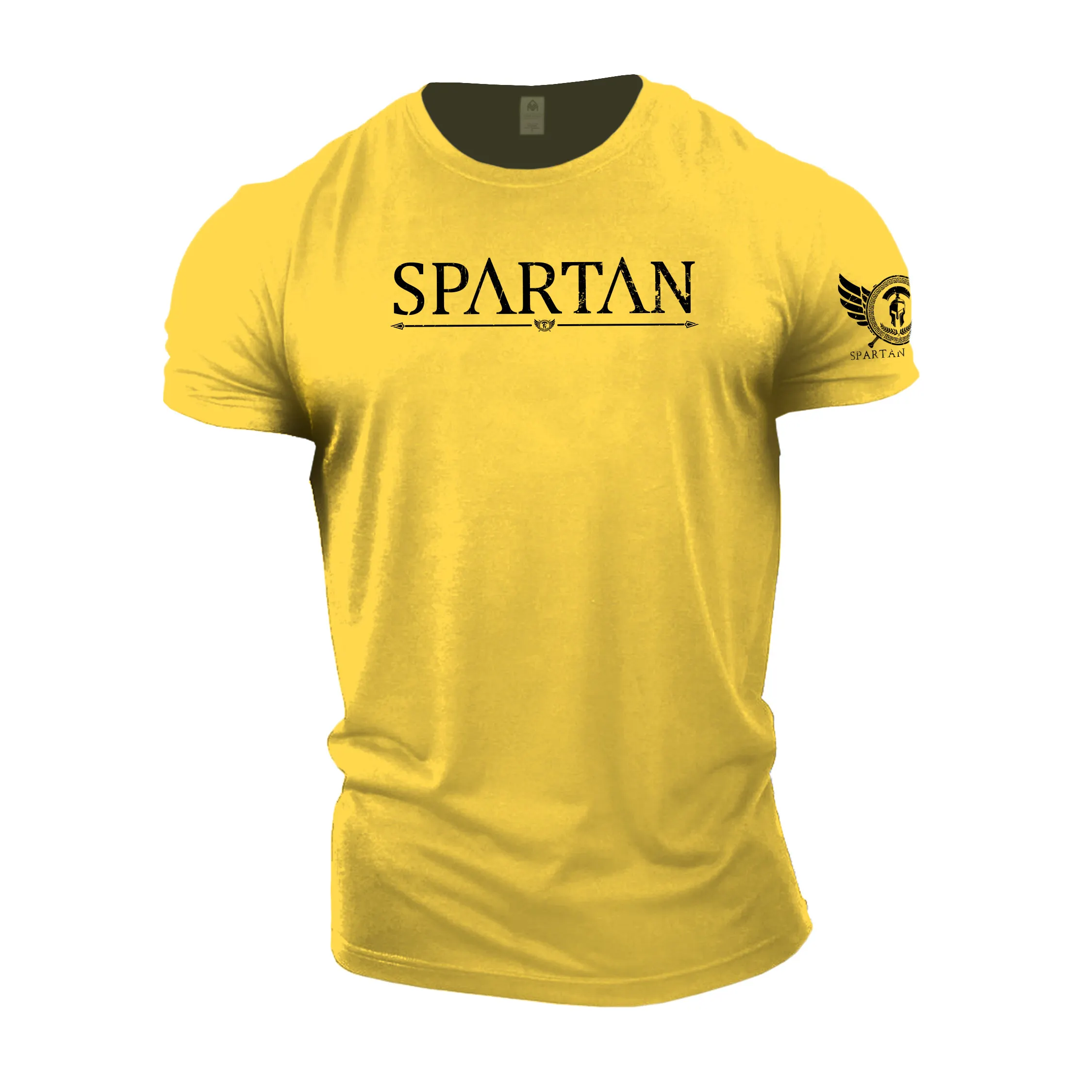 Vintage Spartan T-shirts For Men 3D Sparta Printing Short Sleeve Tops Men's Red T Shirt Oversized Tees Shirt Man Clothes  O-Neck