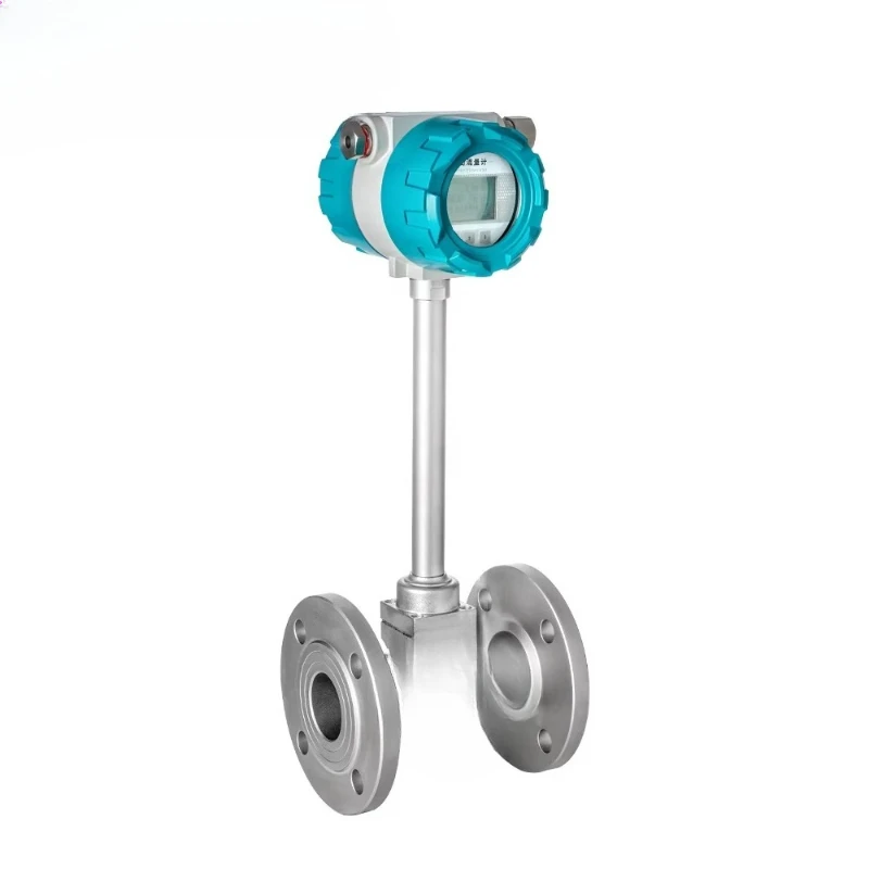 

High temperature superheated steam vortex flowmeter