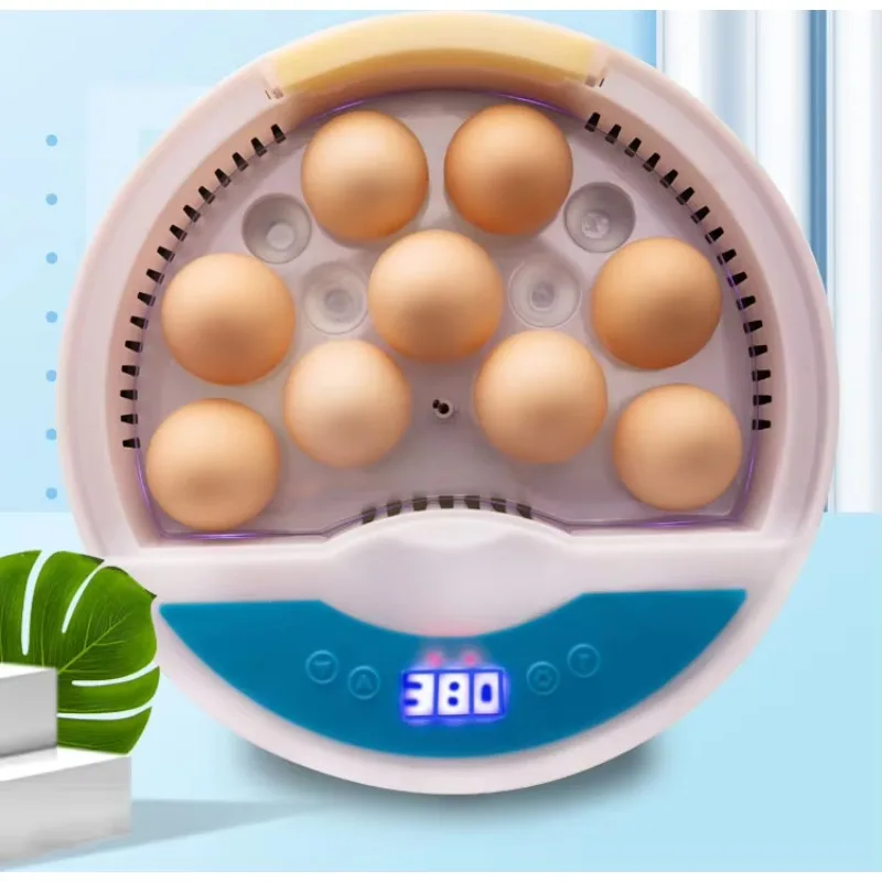 Newst Fully Automatic LED 9 Temperature Egg Incubator Humidity Poutry Brooder Farm Chick Quail Hatchery Machine Egg Incubator