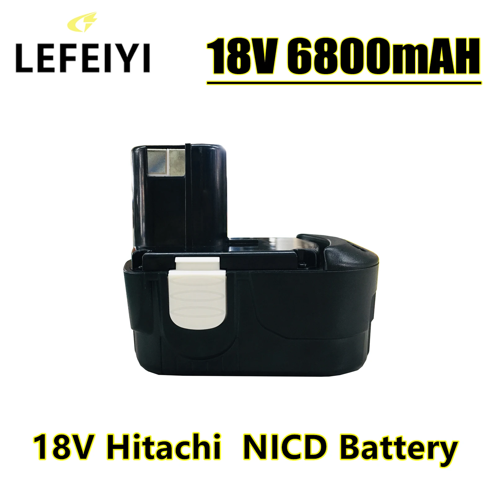 

6.8Ah 18V NI-CD Replacement Battery For Hitachi Power Tool Drill EB1820 EB1812 EB1814 BCC1815 EB1830H EB1833X EB18B