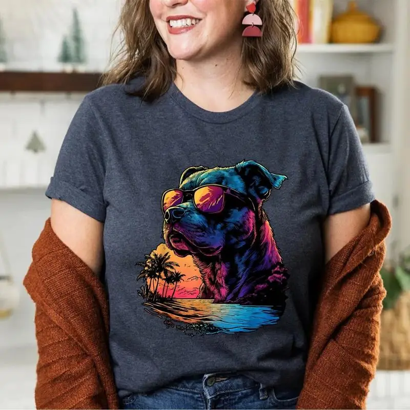 

Футболка Cane Corso Lovers Design Sunset Vintage Cool Dog U