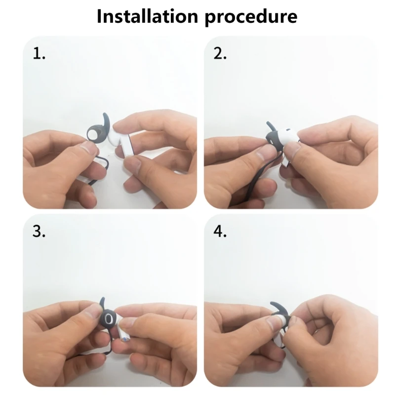 M17B عدم الانزلاق سماعة سيليكون الرقبة حزام ياربود الحبل الرقبة الحبل لسماعة الأذن