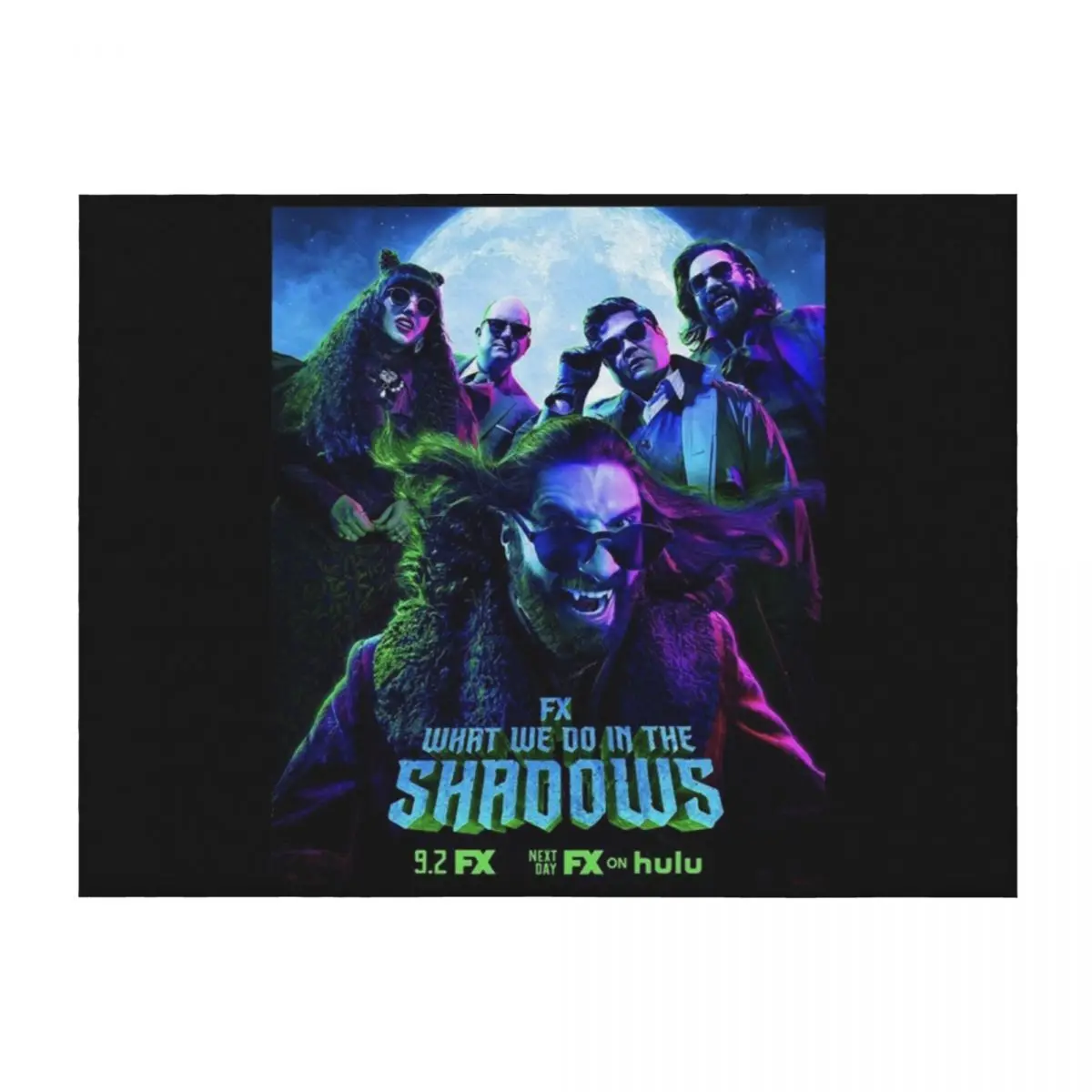 

What We Do In The Shadows Throw Blanket Decorative Throw bed plaid Summer Beddings Blankets