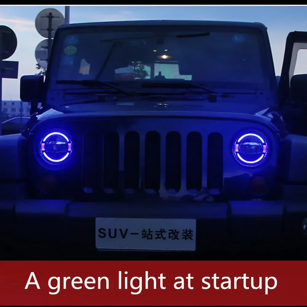 

1 Pair Front Head Light 2007-2017 JK Car Offroad 4x4 Auto Accessories LED Headlamp Headlights For Jeep Wrangler HOT SALES