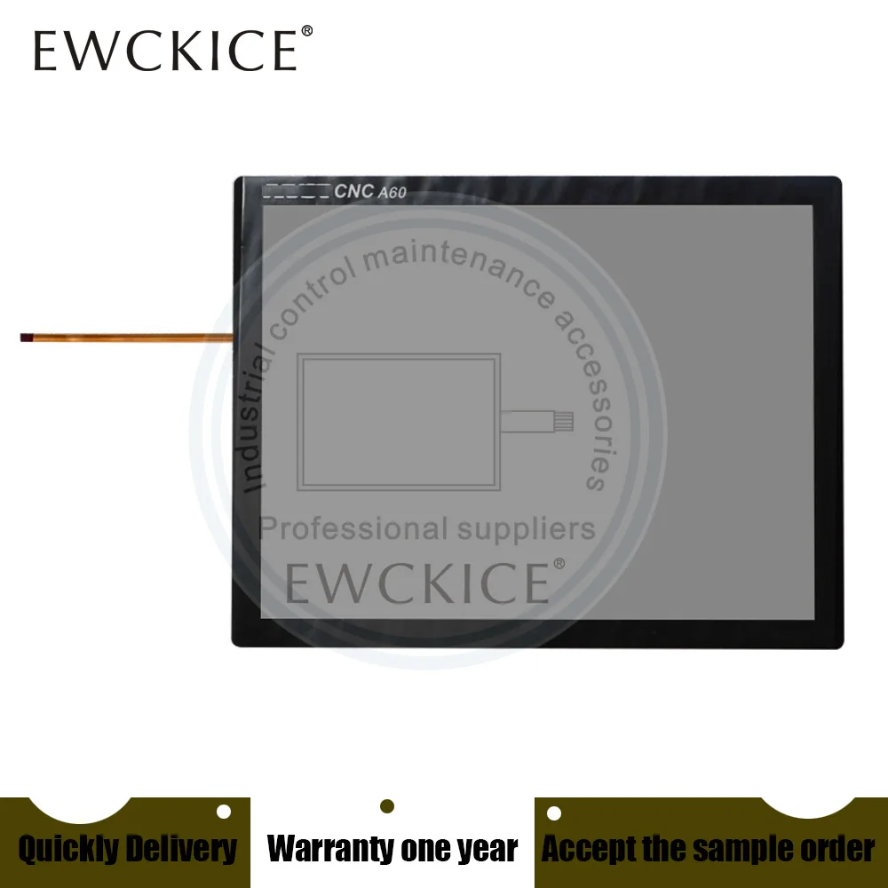 NEW CNC A60 HMI A60INCL15-NM-4-A PLC Touch Screen  And FILM  Front label Touchscreen Panel