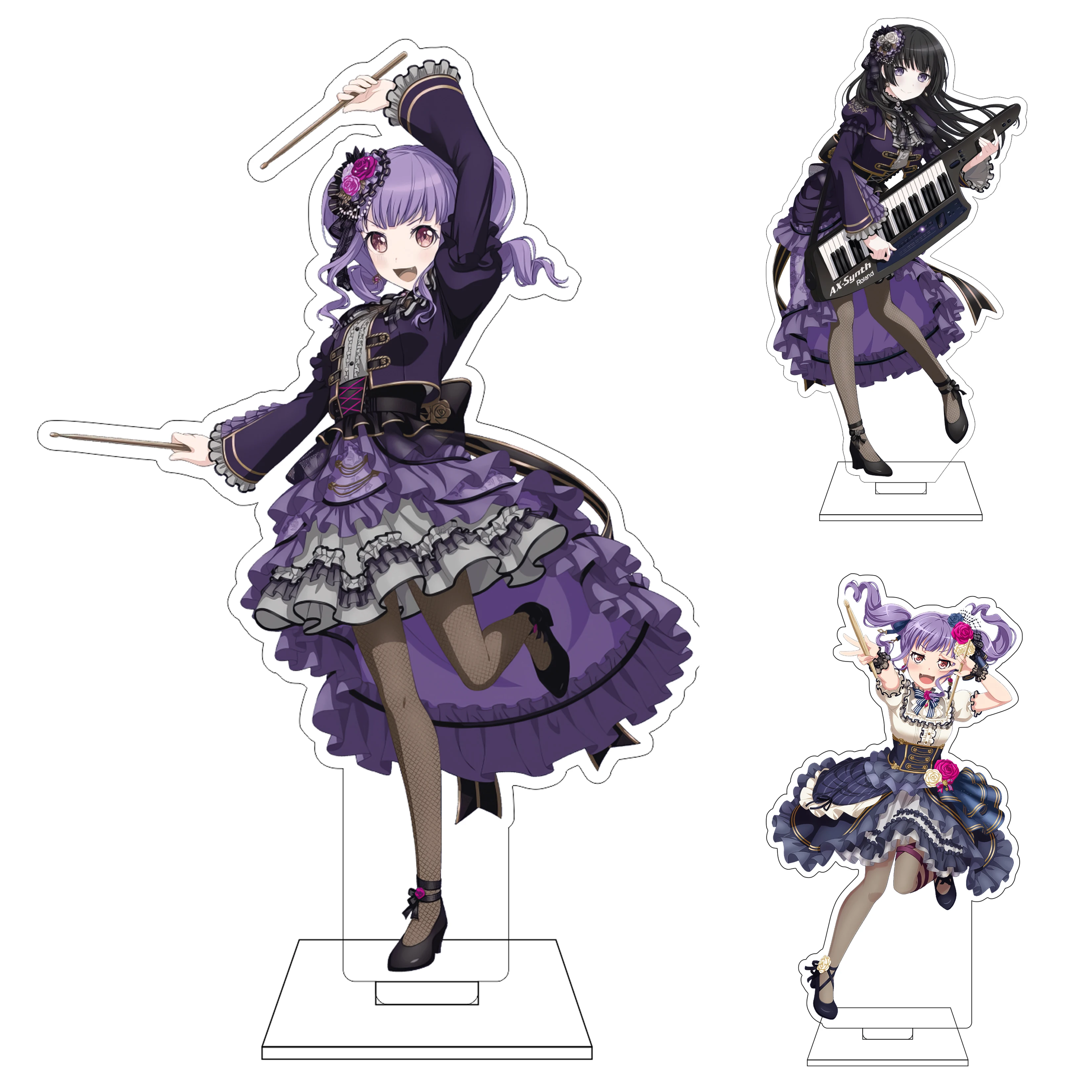 16CM Anime BanG Dream! Cosplay Acryl-Figurenständer Aya Maruyama Hina Hikawa Maya Yamato Chisato Shirasagi Ornamente Geschenke