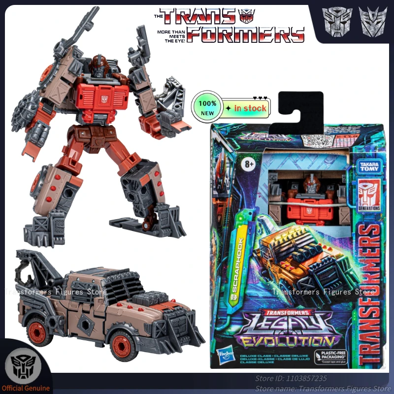 

Fans Hobby Original Transformer G Series D-Waste hook G1 Movie Cartoon Action Figure Anime Movable Robot Popular Collectible Toy