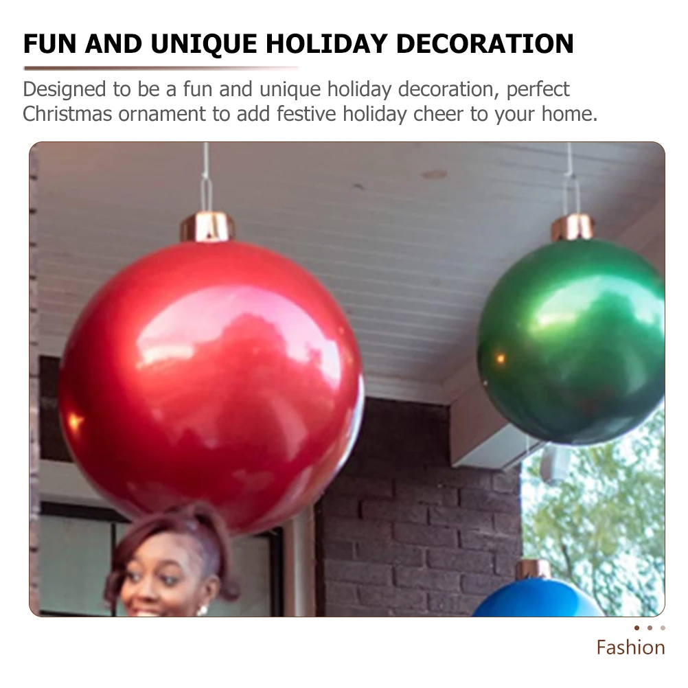 

Inflatable nament Christmas Large Decoration PVC Bright Color Holiday Home Vintage Style Hanging Set