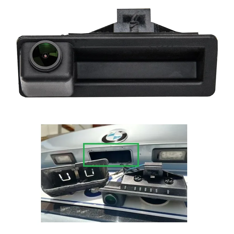 

HD 1280x720p Reversing Backup Rear View Night Vision Camera for BMW 1er E82/E84/E88 3er E90 E91 E92 E93/X1 E84 / X5 E70/ X6 E71