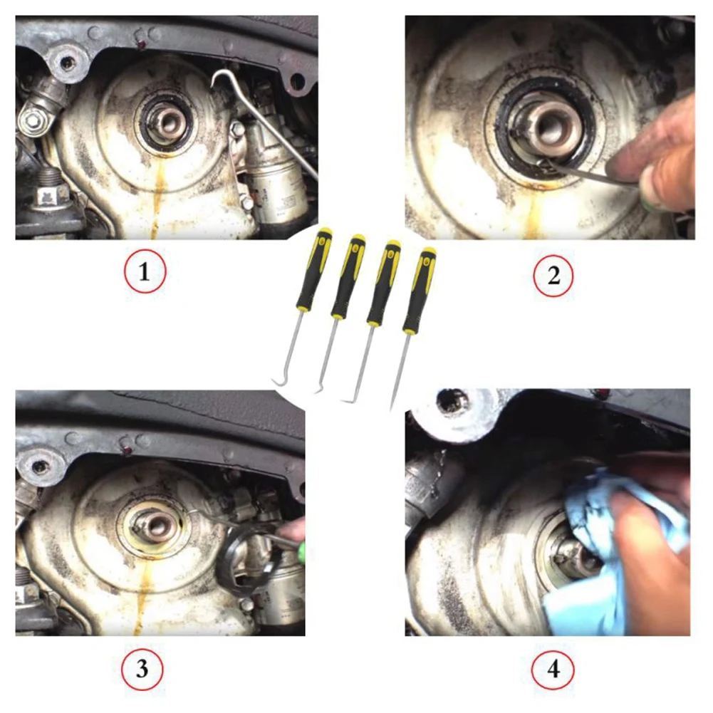 Fahrrad Gabel Öl Dichtung Haken Für MTB Rennrad Stoßdämpfer O-Ringe Professionelle Reparatur Werkzeuge