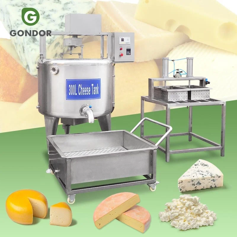 Automatic Small Mozzarella Cheese Maker Stick Press Make Equipment Machine Prensas De Queso