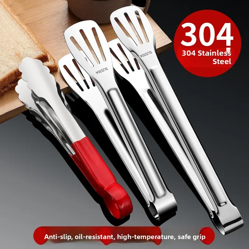 thickened-stainless-steel-food-clamp-for-bbq-kitchen-home-use-anti-scalding-bread-meat-clamp-commercial-grade-food-clamp