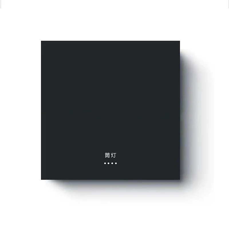 แผงสวิตช์อัจฉริยะ รวมฟังก์ชันเปิด/ปิด สวิตช์โรงแรม ระบบ WiFi วัสดุ ABS สำหรับใช้ในบ้าน