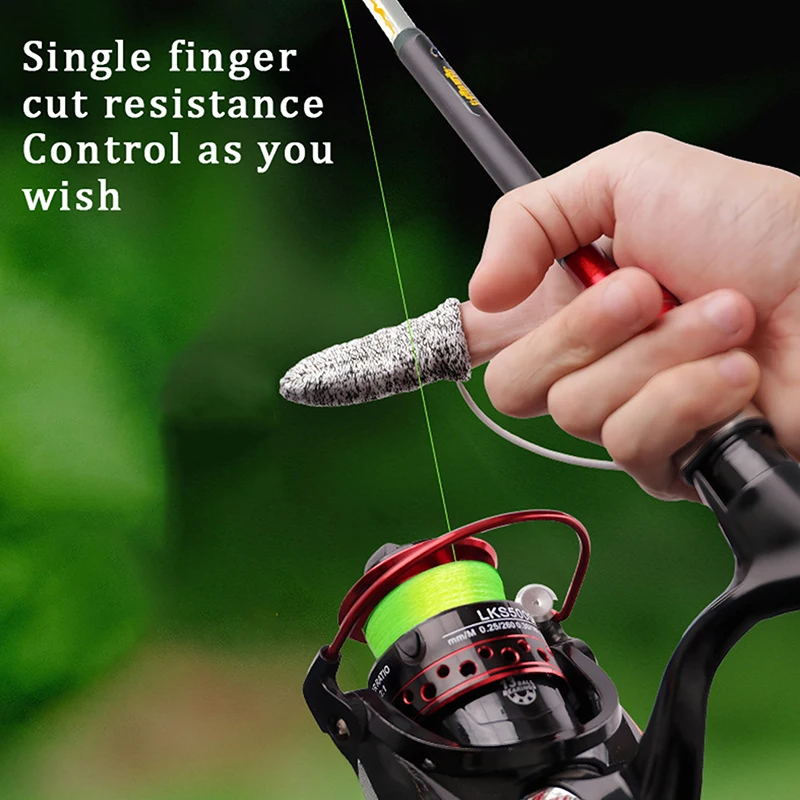 Fishing Single Finger Gloves Protector Breathable Anti-Slip Anti-Cut Fishing Gloves Carp Outdoor Fishing Tackle Accessories