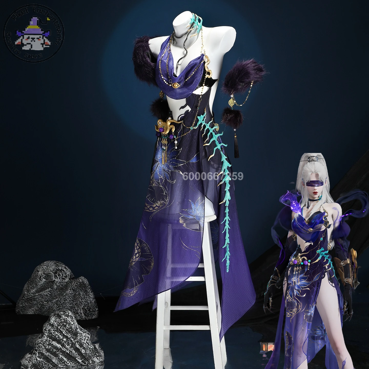 

Game Naraka: Bladepoint Cosplay Costume Anime Ning Hongye Role Playing Sexy Dress for Women Comic Con Halloween Party Suits