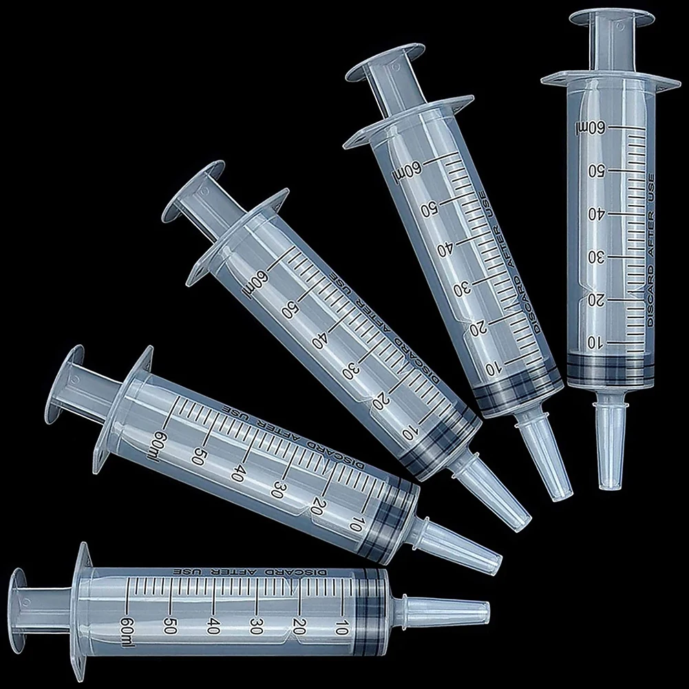 150ml Feeding Syringe Glue Filling Enema Syringe Nutrient Sterile Without Needle Watering Refilling for Industrial Hydroponics