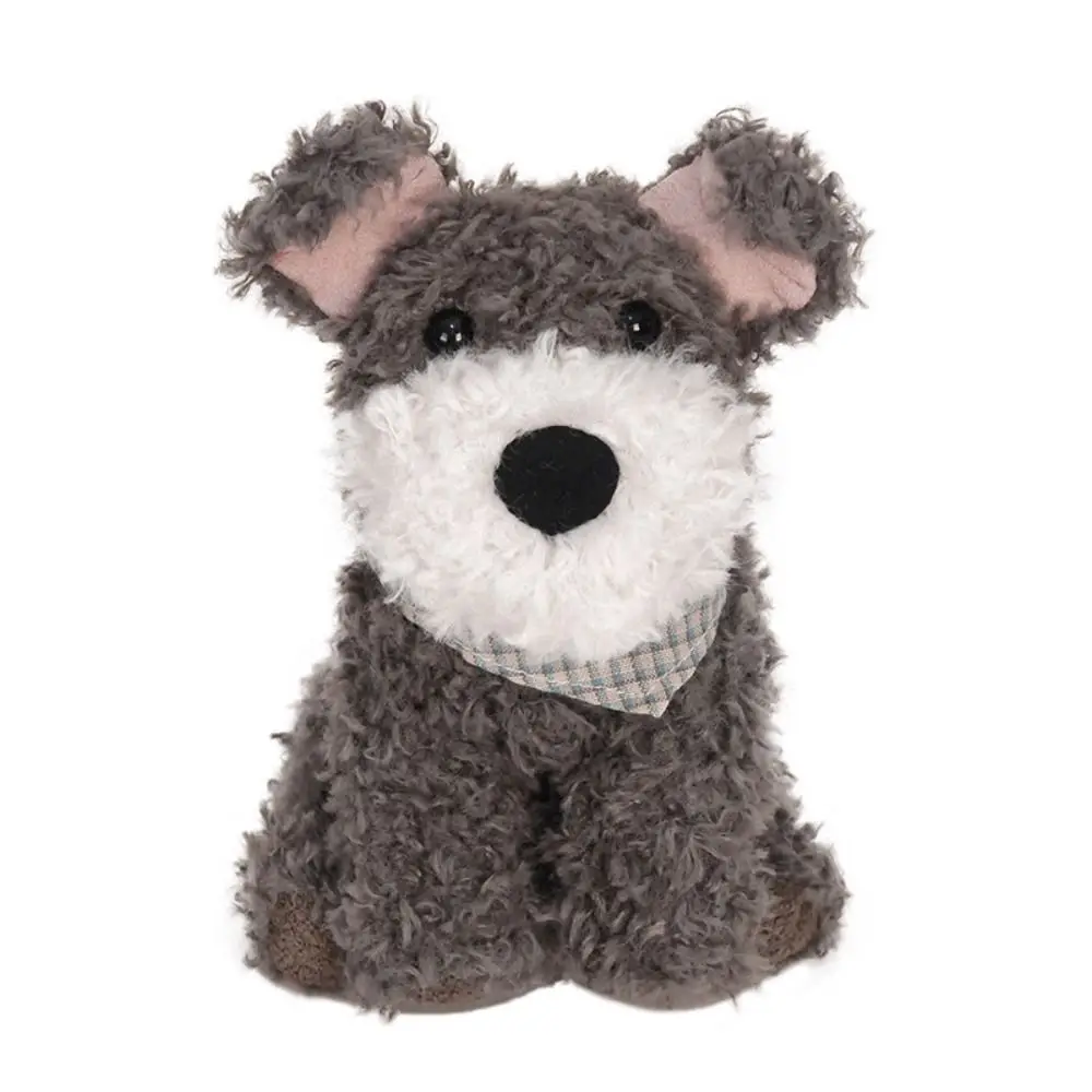 Cat Lamb Farm Animals Interactive Fluffy Stuffed Dog Cat Lamb Doll Soft Collection Curly Haired Dog Doll Birthday Parties
