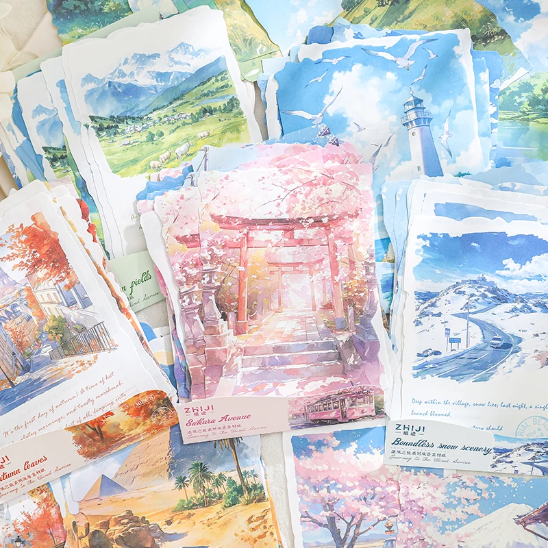 30Pcs/Pack Retro Ma… - image