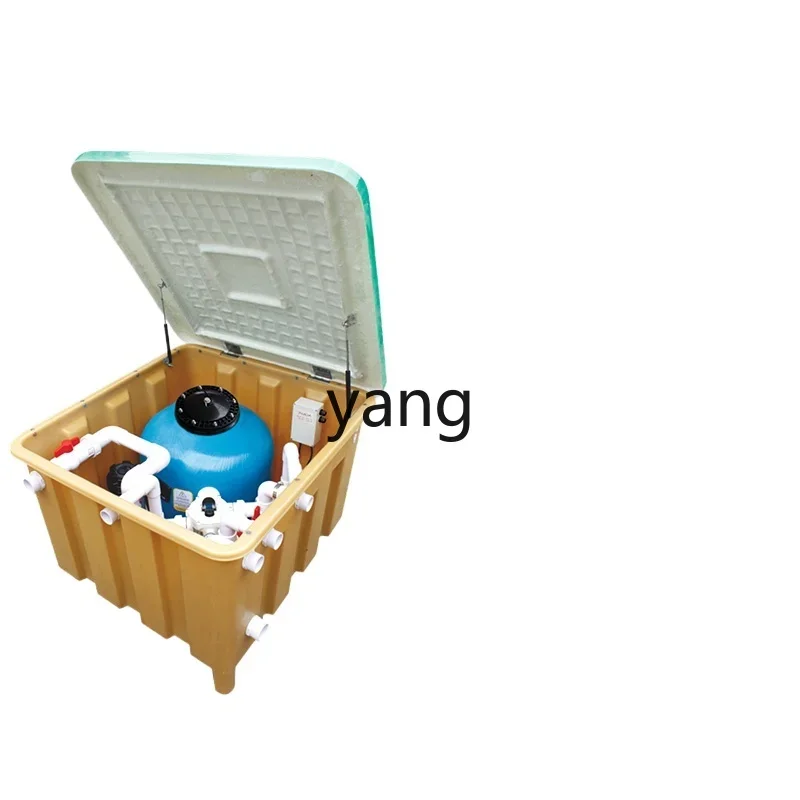 LH swimming pool circulation filtration equipment Buried all-in-one water treatment filter