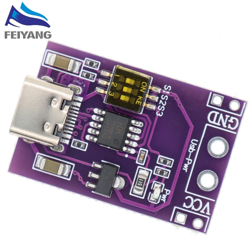 Type-C QC AFC PD2.0 PD3.0 to DC Spoof Scam Fast Charge Trigger Polling Detector USB-PD Notebook Power Supply Change Board Module