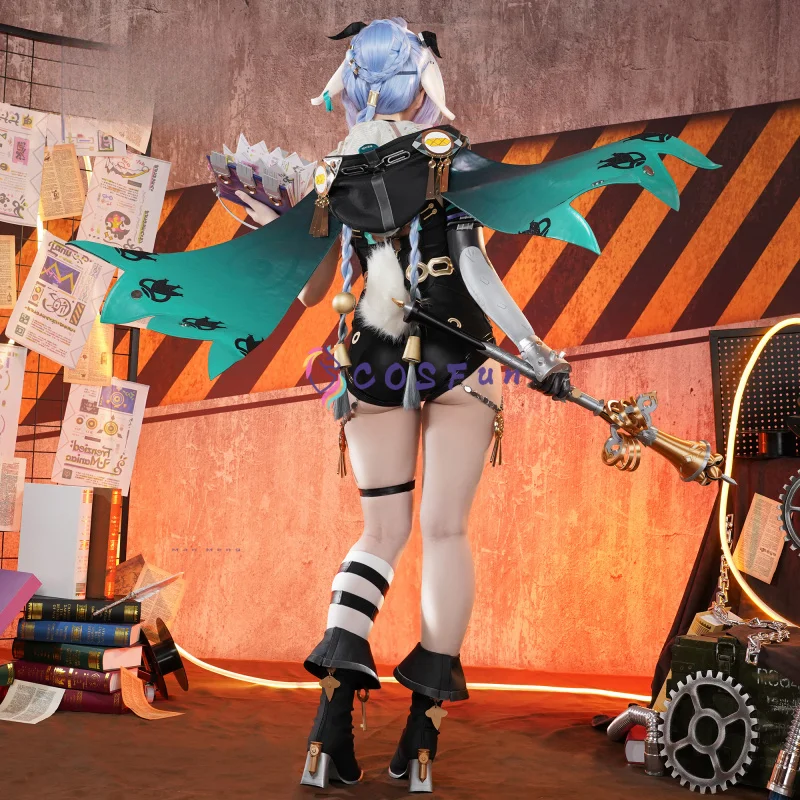 زي لعب الأدوار الجديد لعام 2026 زي حفلات الهالوين كرنفال للنساء Zenless Zone Zero Lucia Elowen أزياء تنكرية مجموعة كاملة #2