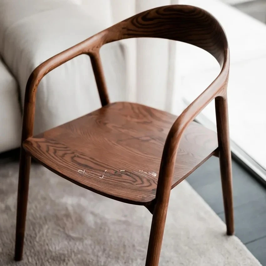 

Wholesale Ash Wood Dining Chair - Modern Solid Wood Bar Stool for Restaurant/Home, Wooden Living Room Furniture Set