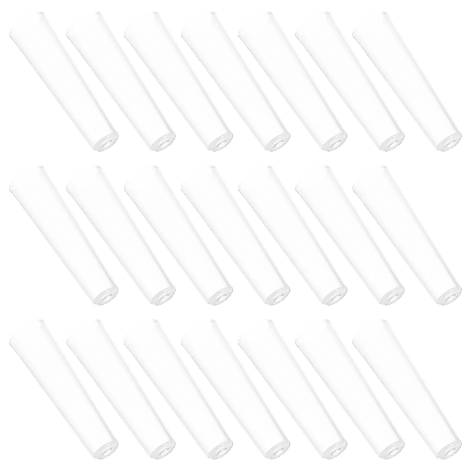 

50Pcs Transparent Pencil Caps Clear Plastic Pen Tip Protectors Pencil Extenders for School Office Drawing Tools