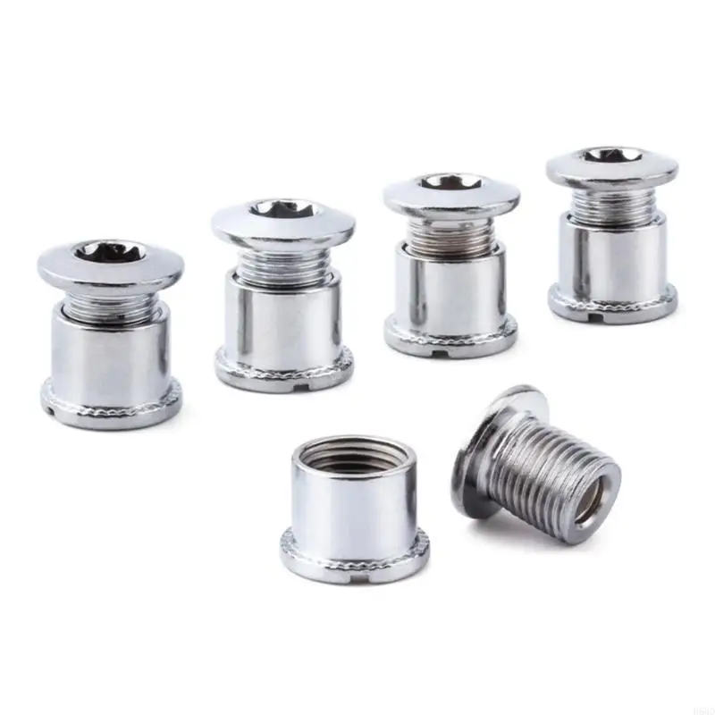 5pcs Light weight Chainring Bolts Cycling Disc Screws Bike Chainwheel Screw 