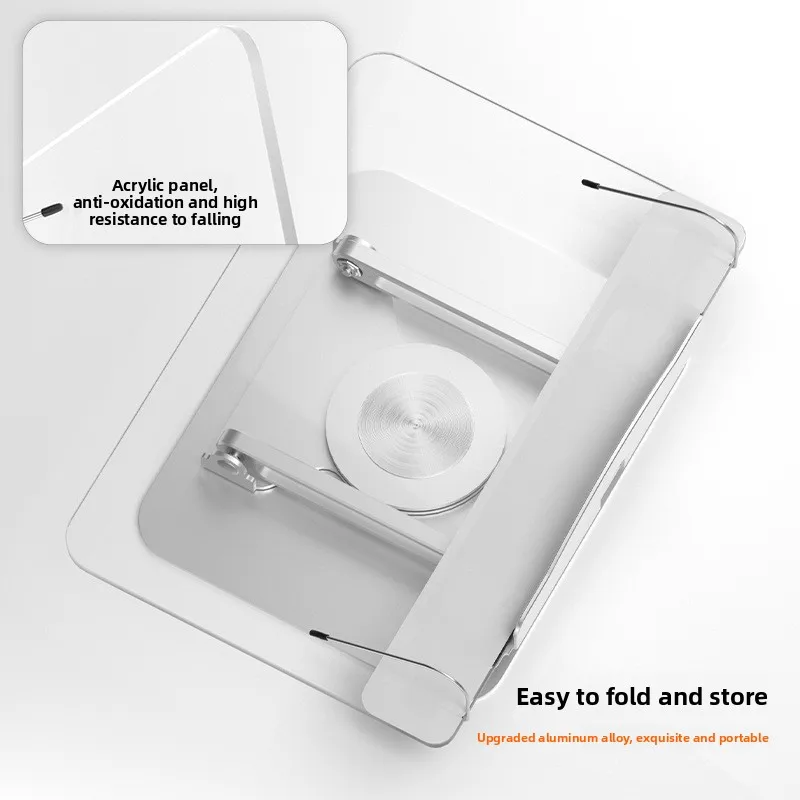 360-Degree Rotating Reading Stand Laptop Stand Foldable Rotating Desktop Reading Universal Computer Stand