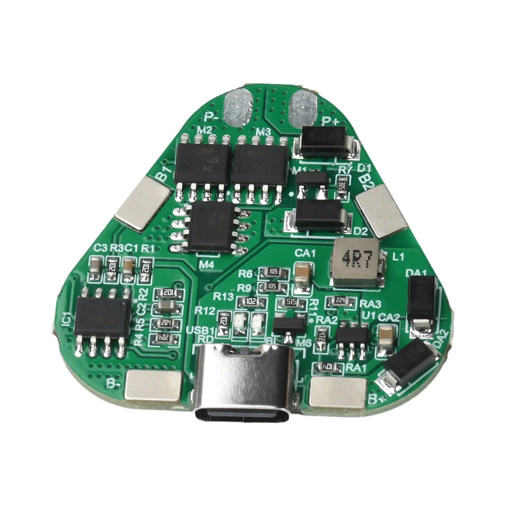 แผงวงจรป้องกันแบตเตอรี่ลิเธียม 18650 แบบชาร์จ 3S 12V 20A พอร์ตชาร์จ Type C จำนวน 1/5/10 ชิ้น