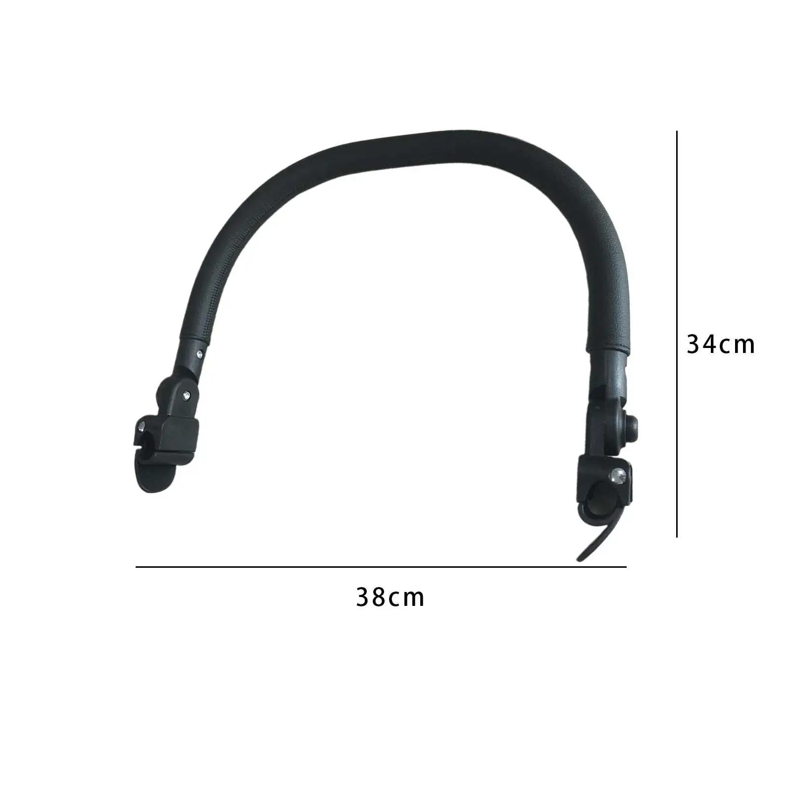 قضبان ممتصة للصدمات لكرسي الأطفال قابلة للتعديل، مقبض عالمي لعربة الأطفال #6