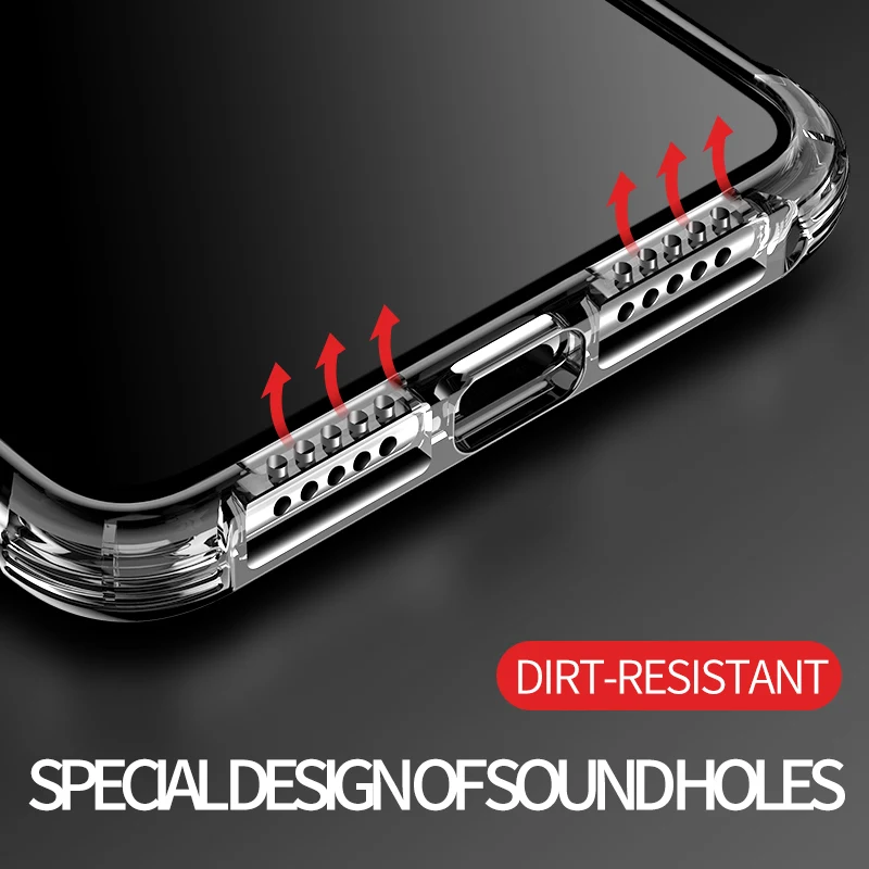 Shockproof Airbag Case For Huawei P20 Lite P30 Honor 7A 7C Pro 7S 8 8C 8X 9 10 20 lite Nova 3 3i Silicone Transparent soft case