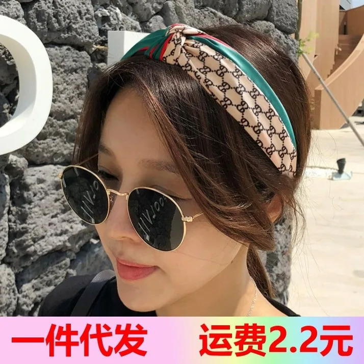 

The new explosive fire simple bow tie hoop women's headgear simple hairpin pressure hair versatile