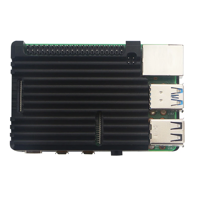

Корпус Raspberry Pi 4 Model B с пассивным охлаждением, корпус из алюминиевого сплава, радиационная пластина для Raspberry Pi 4 B