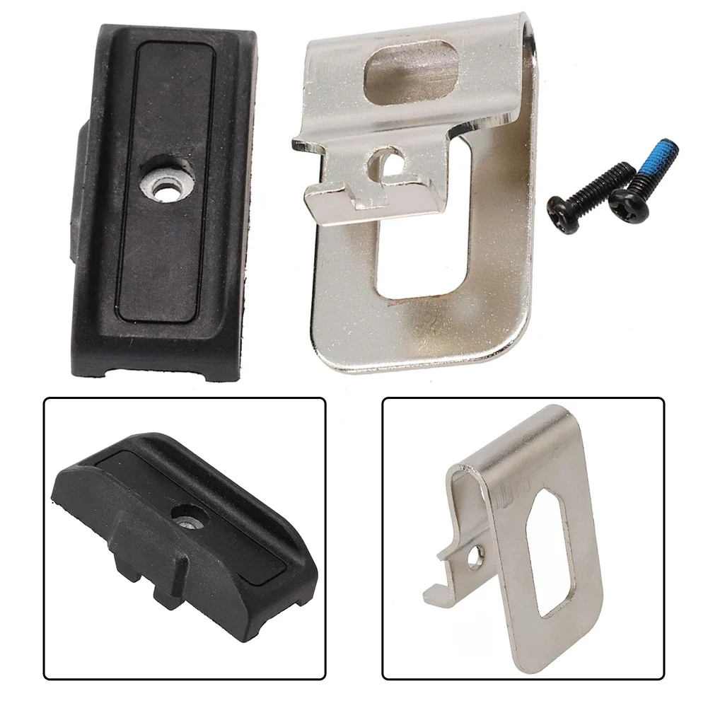 1set Belt Clip Hook  Bit Holder Screw For Dewlat N268241 Cordless Drills Driver Bit Holder Hooks Clip Electric Drill