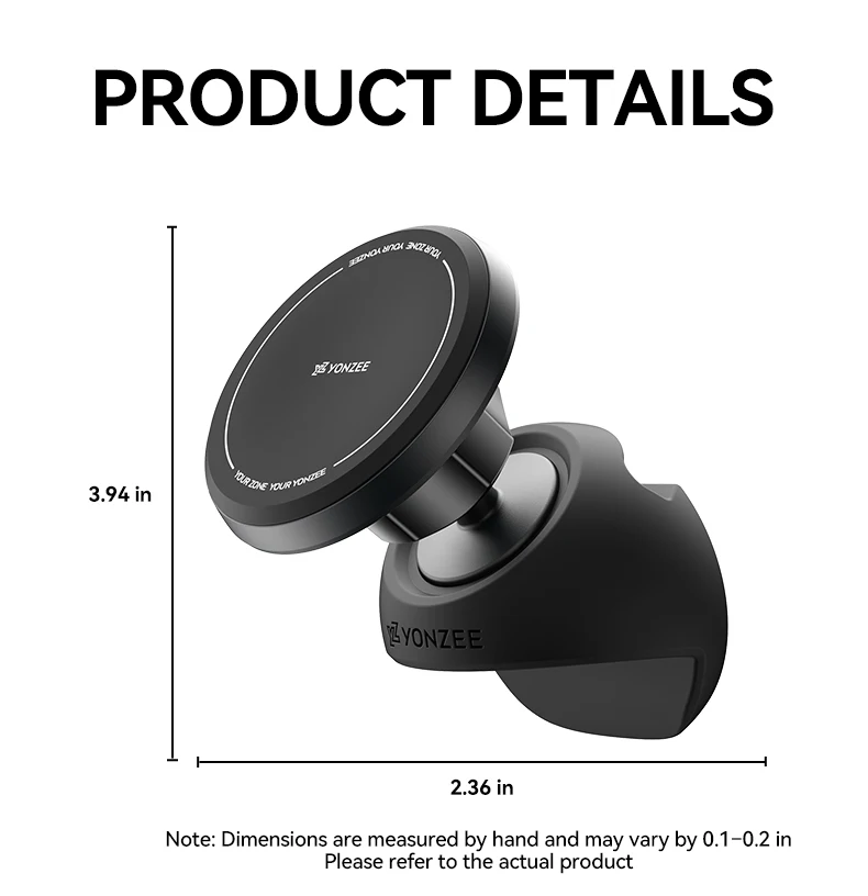 YZ für Tesla Model Y YL Model 3 Highland Juniper N52, starke magnetische Handyhalterung für Links- und Rechtslenker, Anti-Shake-Lüftungsschlitz-Halterung, Autohalterung für alle Handys, iPhone 17, 16, 15, Auto-Ständer – Navigationszubehör, Magsafe – Detail 12