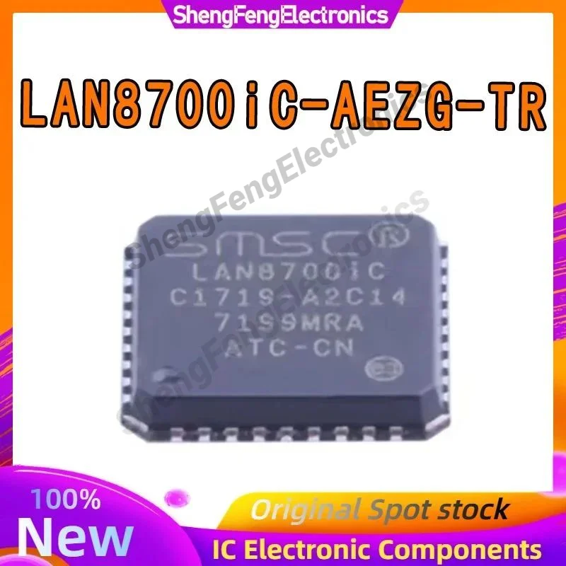 

5 шт. LAN8700iC-AEZG-TR LAN8700iC-AEZG LAN8700iC LAN8700 LAN IC чип QFN-36 в наличии 100% новое происхождение